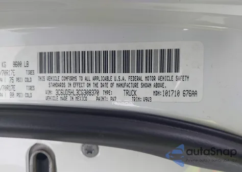 2012 Ram 2500 St z USA, uszkodzony, nr VIN 3C6UD5HL3CG308370